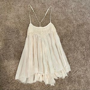 Cream Free People Top